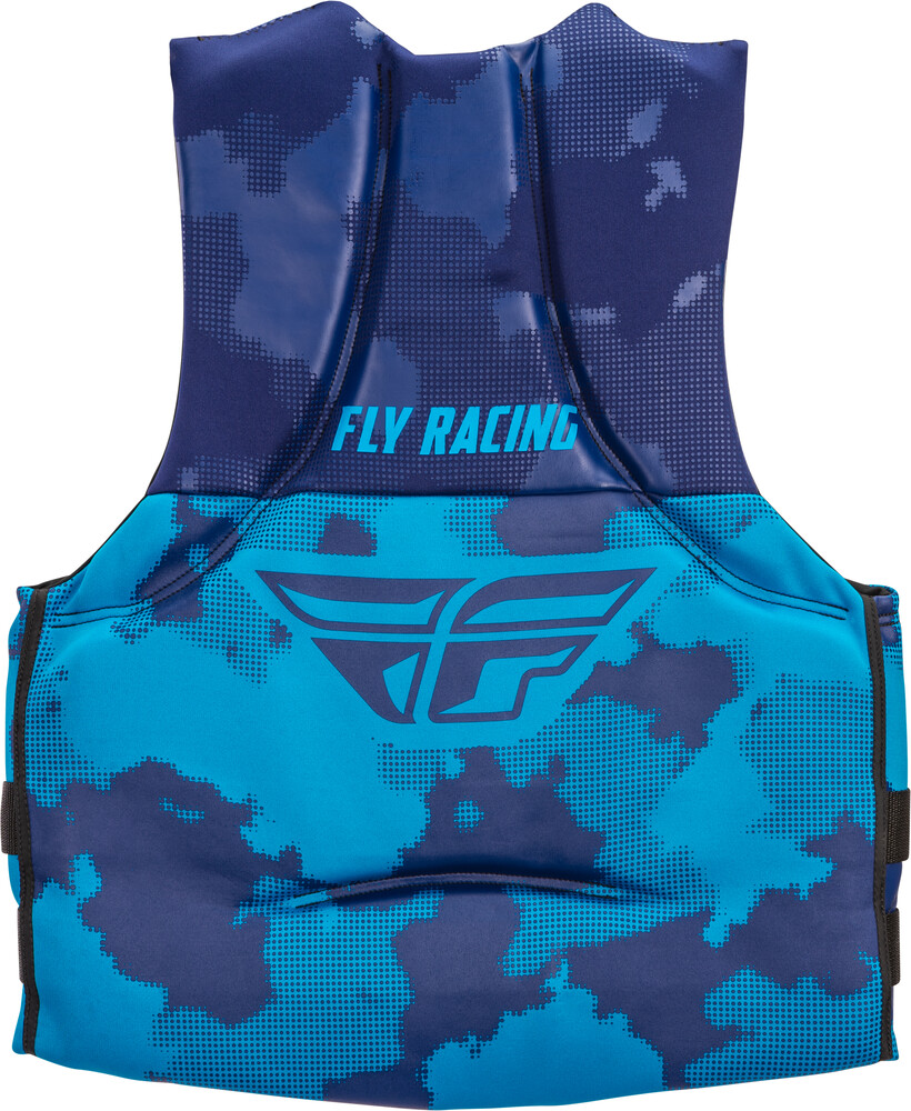 Fly Racing Neoprene Flotation Vest Blue Adult 3XL 2