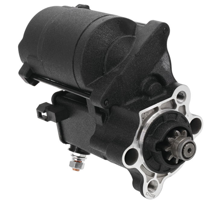 Bikers Choice Black Starter Motor 1.4kW 2