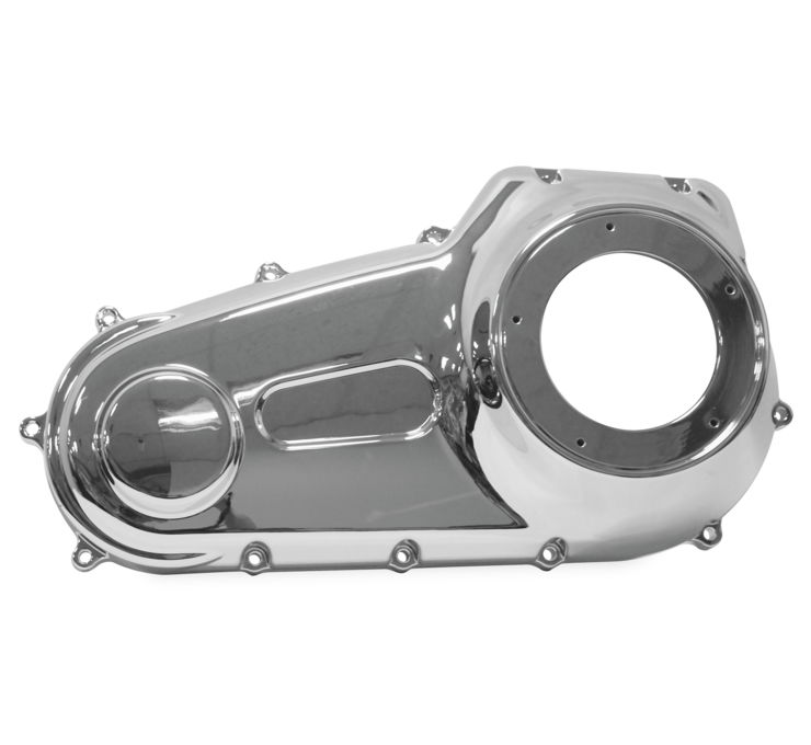 BC Chrome Outer Primary Clutch Cover for Harley Softail Dyna FXST FLST FXD 1