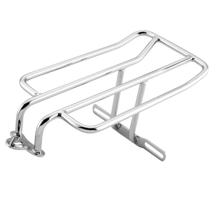 BC Chrome Luggage Rack For 2 Up Seat 1