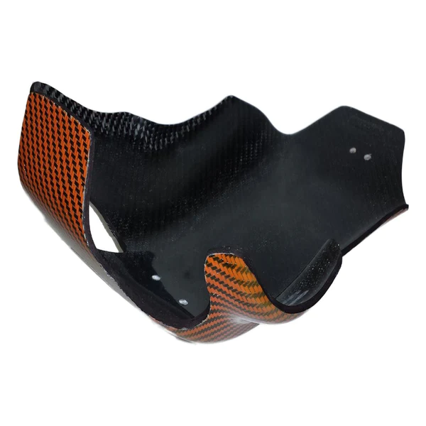 P3 Orange Carbon Fiber Frame Chassis Belly Skid Plate 2