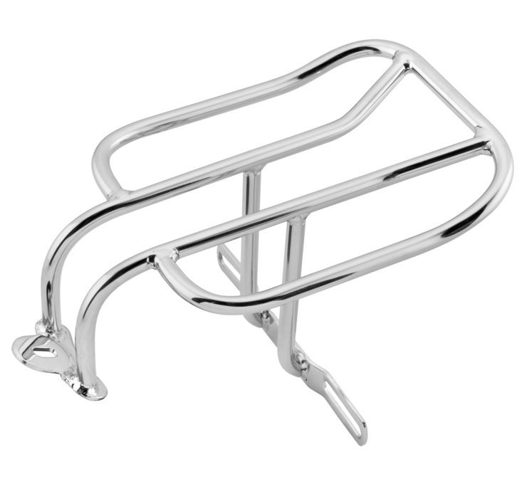 BC Chrome Luggage Rack For 2 Up Seat