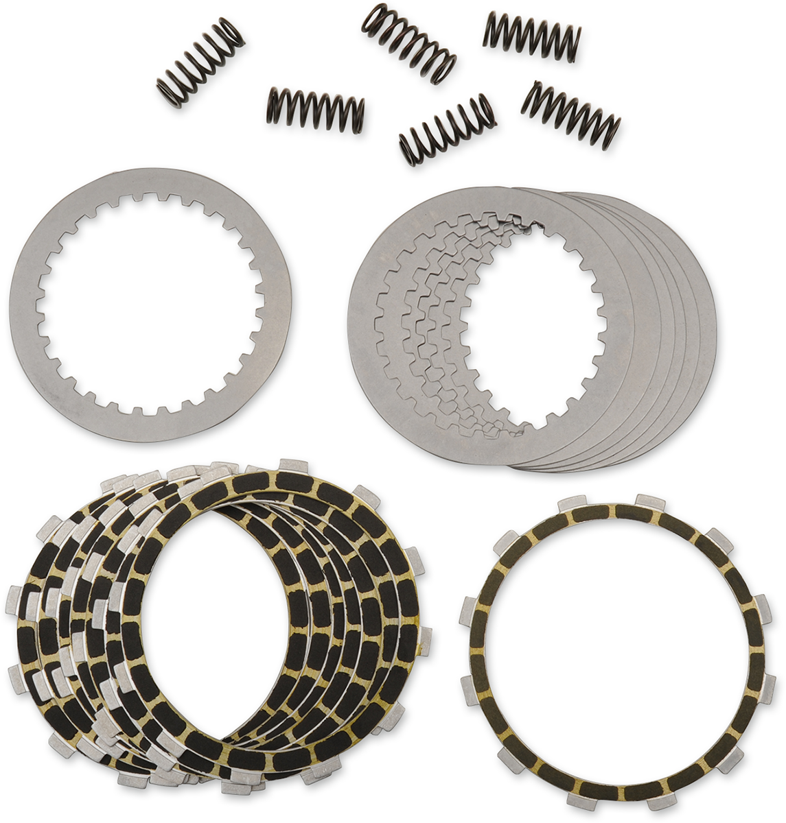 Barnett Complete Dirt Digger Carbon Fiber Clutch Plate Kit 1