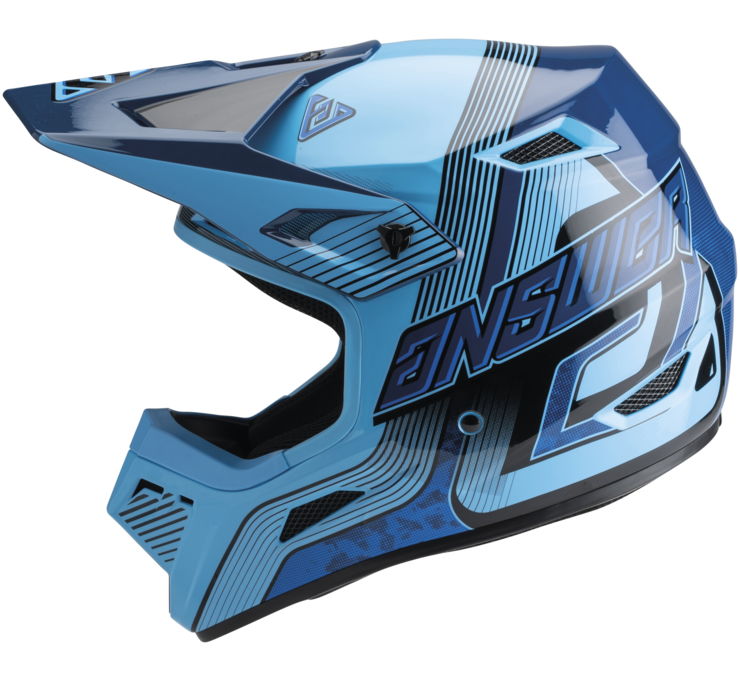 Answer Adult Unisex Adult AR1 Vendetta Helmet Large Blue