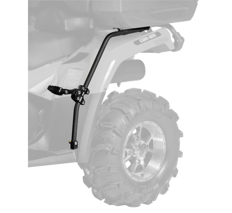 Quadboss Rear Passenger Foot Pegs Rest Fender Guard 2