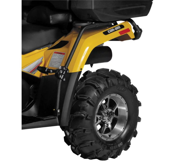 Quadboss Rear Passenger Foot Pegs Rest Fender Guard 3