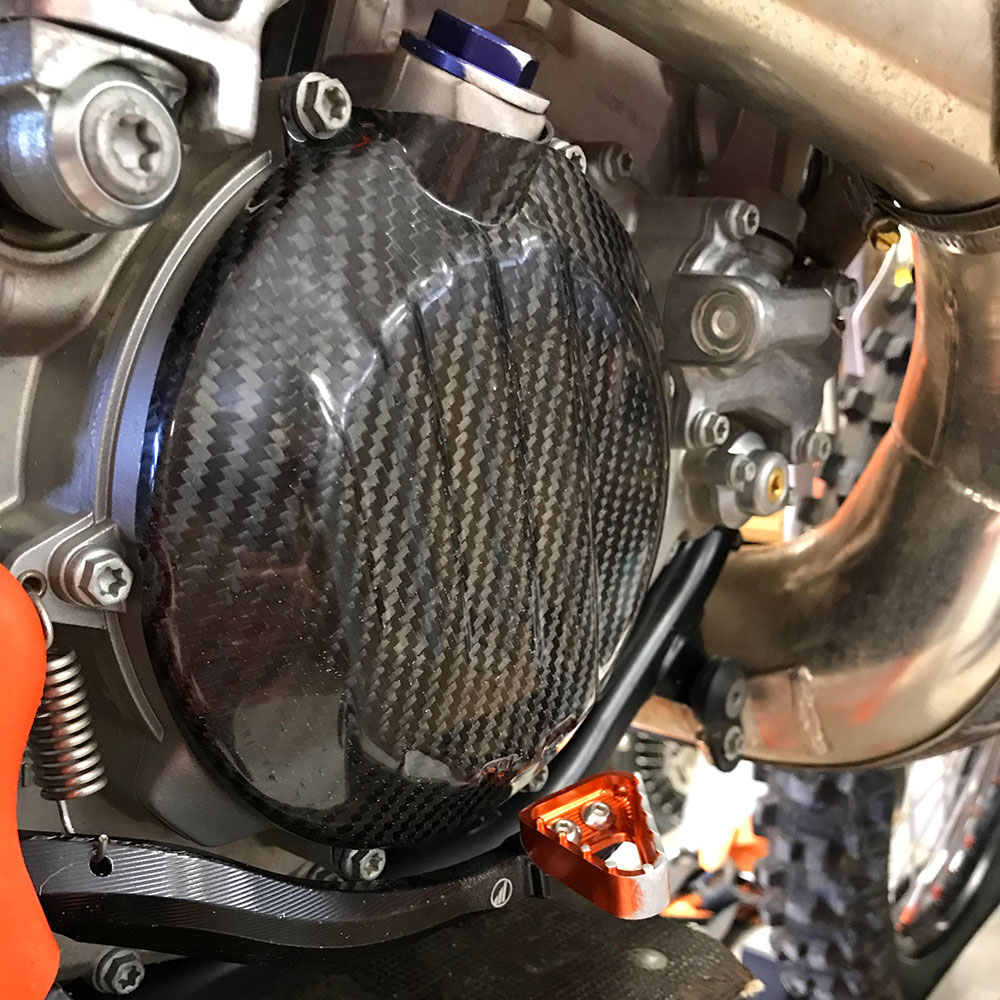 P3 Carbon Fiber Clutch Engine Case Cover