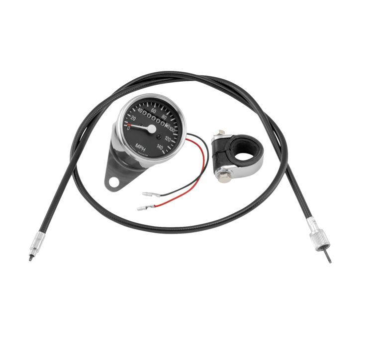 BC Custom Mini Speedometer Kit 2:1 Ratio 1