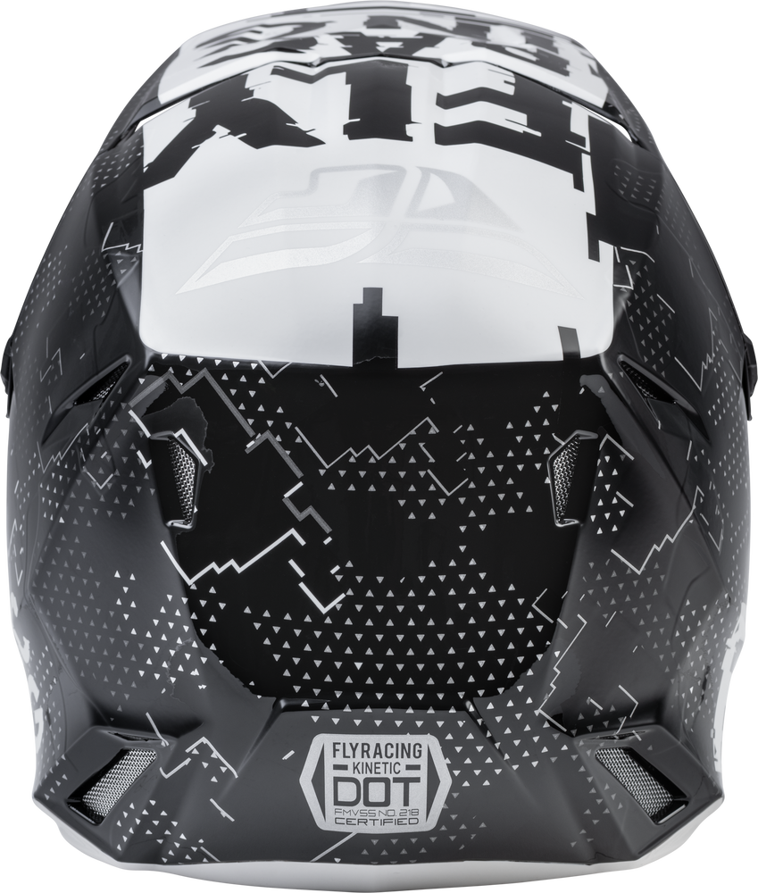 Fly Racing Youth Unisex Kids Youth Kinetic Scan Helmet Large Black 2