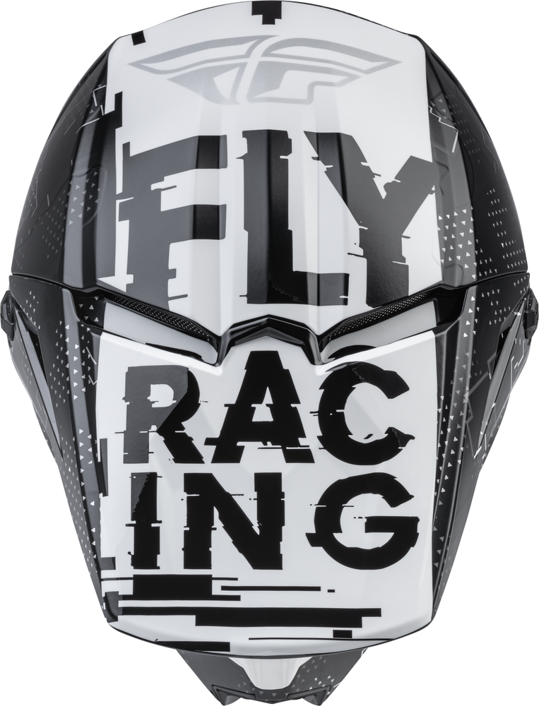 Fly Racing Youth Unisex Kids Youth Kinetic Scan Helmet Large Black 3