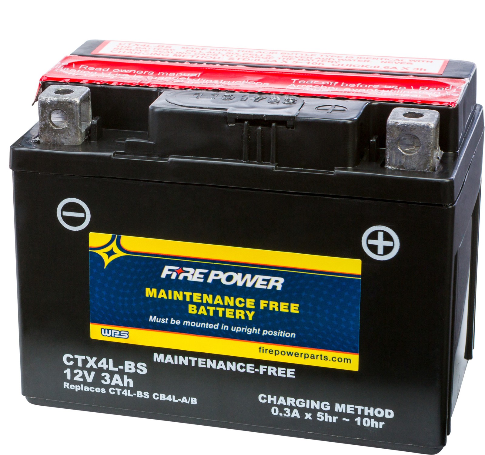 Fire Power Maintenance Free Sealed Battery