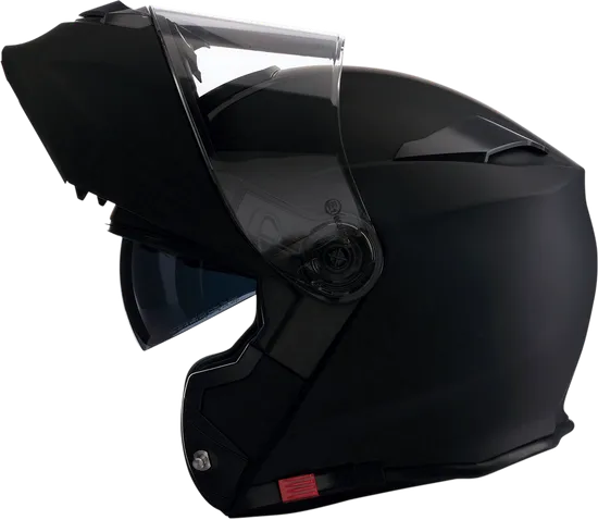 Z1R Adult Solaris Modular Helmet Modular | 3XL 4XL | Dark Gray Black Satin Silver Red White Black