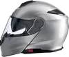 Z1R Adult Solaris Modular Helmet Modular | 3XL 4XL | Dark Gray Black Satin Silver Red White Black