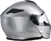 Z1R Adult Solaris Modular Helmet Modular | 3XL 4XL | Dark Gray Black Satin Silver Red White Black