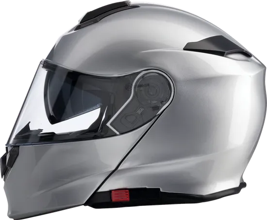 Z1R Adult Solaris Modular Helmet Modular | 3XL 4XL | Dark Gray Black Satin Silver Red White Black 10