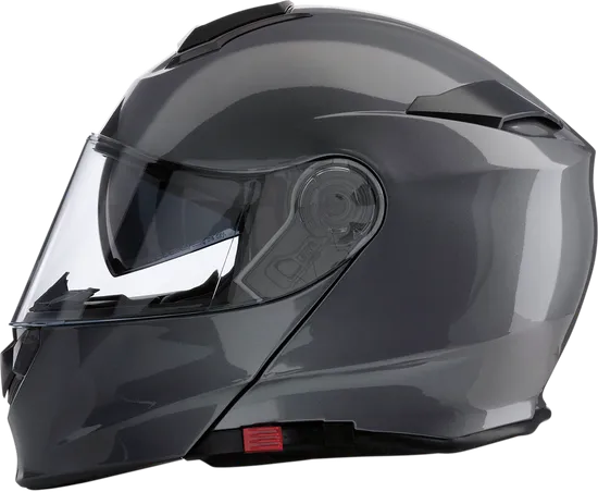 Z1R Adult Solaris Modular Helmet Modular | 3XL 4XL | Dark Gray Black Satin Silver Red White Black