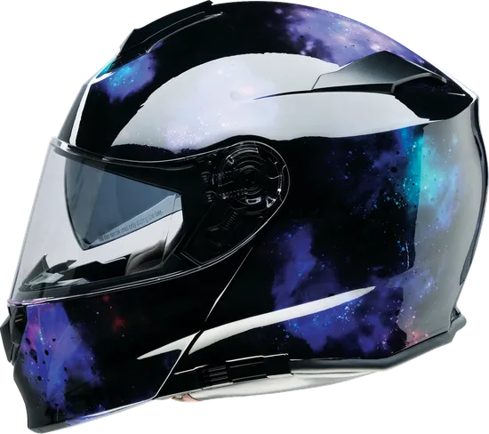 Z1R Adult Solaris 2.0 Infinix Modular Helmet Modular | XS S M L XL 2XL 3XL 4XL | Blue Black Purple 14