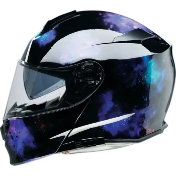 Z1R Adult Solaris 2.0 Infinix Modular Helmet Modular | XS S M L XL 2XL 3XL 4XL | Blue Black Purple 12