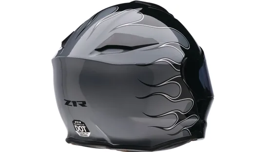 Z1R Adult Solaris 2.0 Flame Modular Helmet Modular | XS S M L XL 2XL 3XL 4XL | Black Gray White 23