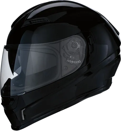 Z1R Adult Jackal Solid Helmet Full Face | XS S M L XL 2XL 3XL | Black 3