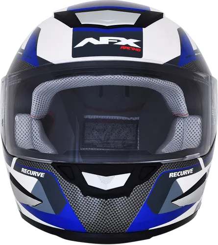 AFX Adult FX-99 Helmet Full Face | XS S | White Blue Black Gray Red Charcoal