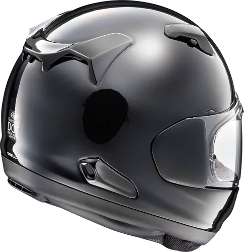 Arai Adult Quantum-X Solid Helmet Full Face | XS S M L XL 2XL | Fluorescent Yellow White Silver Gray Black Black Pearl 7
