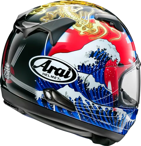 Arai Adult Signet-X Oriental 2 Helmet Full Face | XS S M L XL 2XL | Multi 4