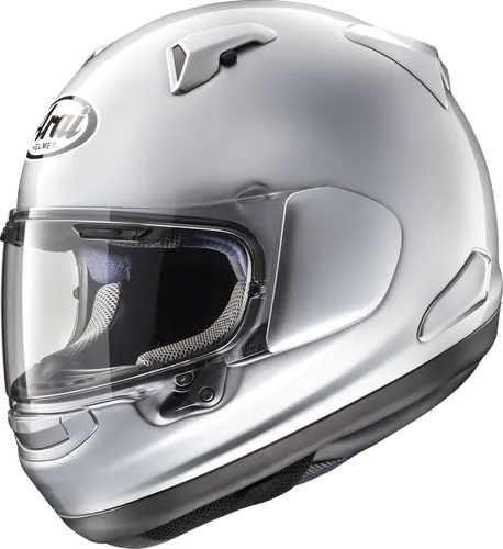 Arai Adult Signet-X Solid Helmet Full Face | XS S M XL 2XL | White Fluorescent Yellow Black Pearl Black Satin Silver 6