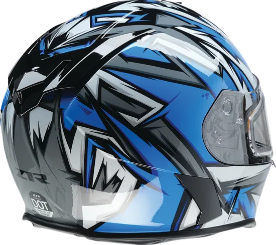 Z1R Adult Warrant Neuron Helmet Full Face | XS S M L XL 2XL | Gray White Pink Teal Red Black Blue Orange Green 13