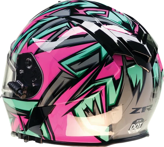 Z1R Adult Warrant Neuron Helmet Full Face | XS S M L XL 2XL | Gray White Pink Teal Red Black Blue Orange Green 68