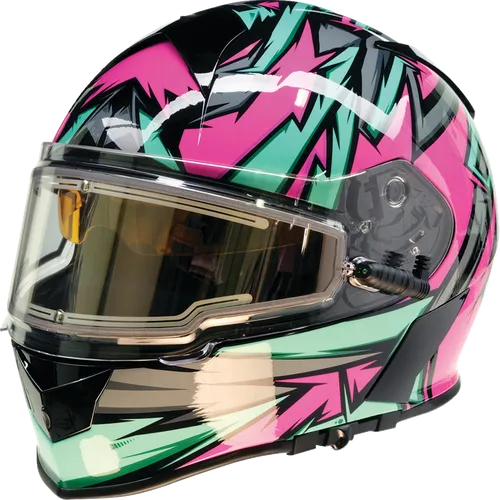 Z1R Adult Warrant Neuron Helmet Full Face | XS S M L XL 2XL | Gray White Pink Teal Red Black Blue Orange Green 42