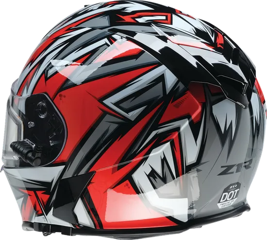 Z1R Adult Warrant Neuron Helmet Full Face | XS S M L XL 2XL | Gray White Pink Teal Red Black Blue Orange Green 80