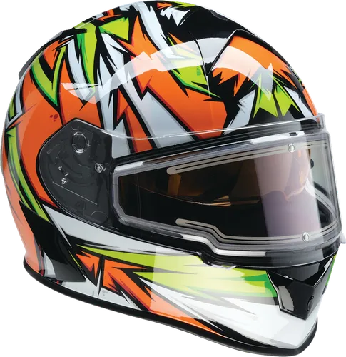 Z1R Adult Warrant Neuron Helmet Full Face | XS S M L XL 2XL | Gray White Pink Teal Red Black Blue Orange Green 89