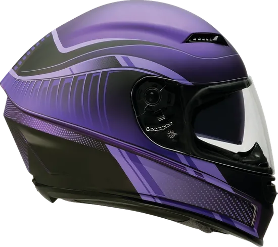 Z1R Adult Jackal Dark Matter Helmet Full Face | XS S M L XL 2XL 3XL | Gray Red Green Purple 8