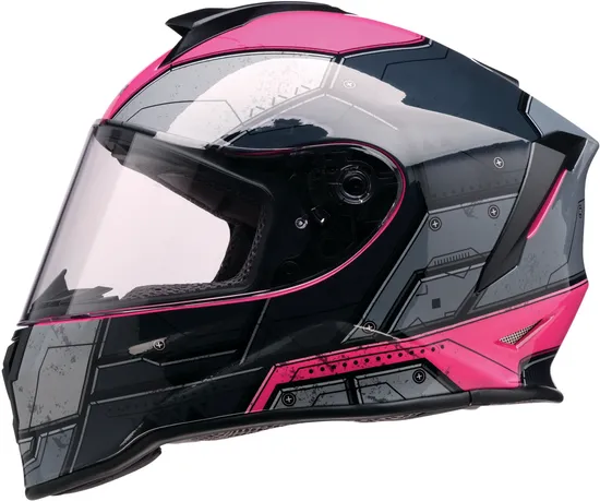 Z1R Youth Warrant 2.0 Sentinel Helmet Full Face | S M L | Black Gray Red Blue Yellow Pink 30