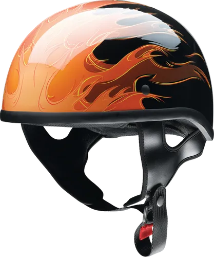 Z1R Adult Unisex CC Beanie Hellfire Helmet Half Face L Blue Z1R Adult Unisex CC Beanie Hellfire Helmet Half Face L Blue