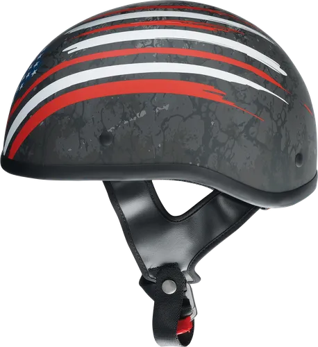 Z1R Adult CC Beanie Justice Helmet Half Face | XS S M L XL 2XL 3XL | Blue White Red 8