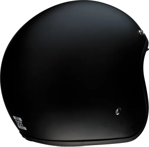 Z1R Adult Solid Saturn SV Helmet Open Face | XS S M L 2XL | Black Satin Titanium Black 8