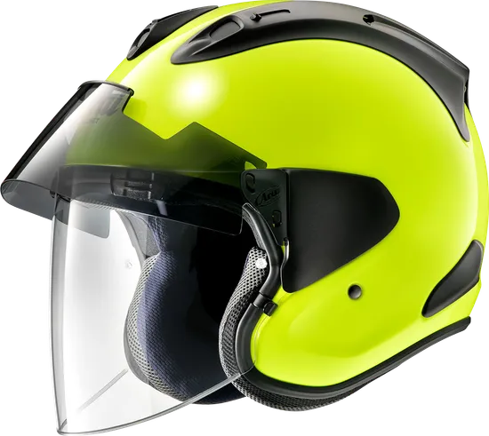 Arai Adult Ram-X Helmet Open Face | XS S M L XL 2XL | Black Fluorescent Yellow Gray Black Pearl Dark Gray Silver 18