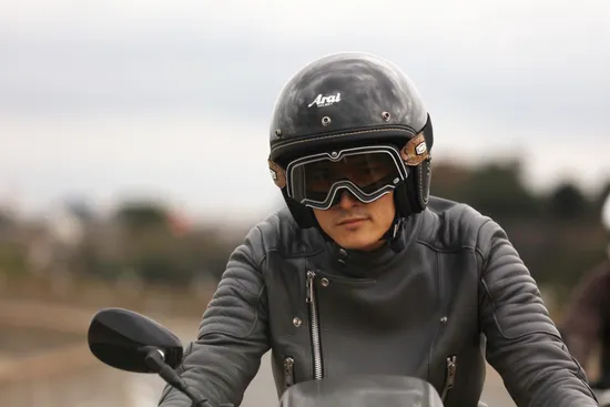 Arai Adult Classic-V Helmet Open Face | XS S M XL 2XL | Black Satin Gray Black Copper Dark Gray White 19