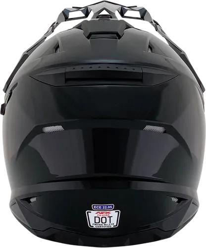 AFX Adult FX-41DS Helmet MX Full Face | XS S M L XL 2XL | Gray Fluorescent Yellow Black White Fluorescent Orange Blue Black Satin Red