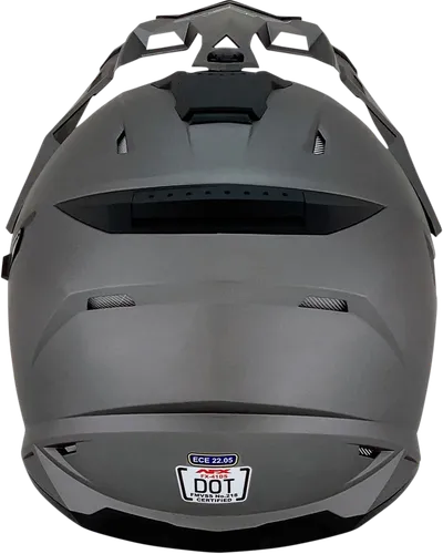 AFX Adult FX-41DS Helmet MX Full Face | XS S M L XL 2XL | Gray Fluorescent Yellow Black White Fluorescent Orange Blue Black Satin Red