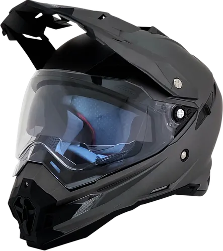 AFX Adult FX-41DS Helmet MX Full Face | XS S M L XL 2XL | Gray Fluorescent Yellow Black White Fluorescent Orange Blue Black Satin Red