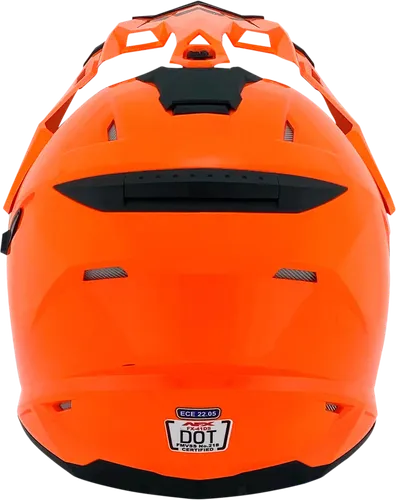 AFX Adult FX-41DS Helmet MX Full Face | XS S M L XL 2XL | Gray Fluorescent Yellow Black White Fluorescent Orange Blue Black Satin Red