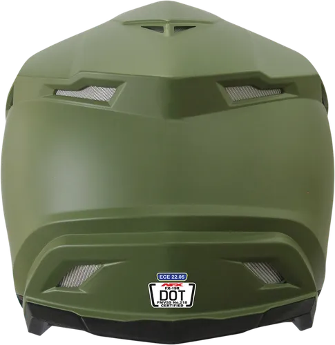 AFX Adult FX-19R Helmet MX Full Face | XS S M L XL 2XL | Gray Orange Green Black