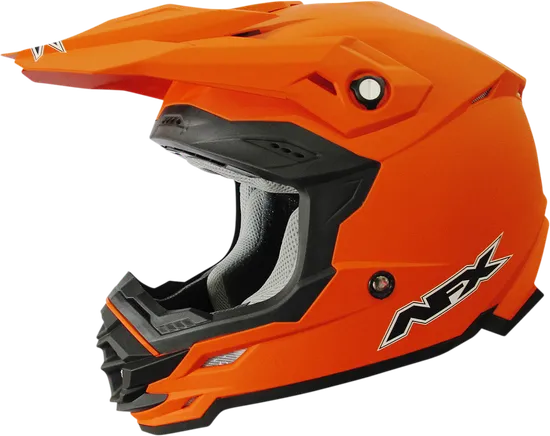 AFX Adult FX-19R Helmet MX Full Face | XS S M L XL 2XL | Gray Orange Green Black