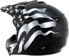 AFX Adult FX-17 Flag Helmet MX | 3XL 4XL | Black White Blue Red