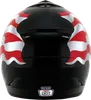 AFX Adult FX-17 Flag Helmet MX | 3XL 4XL | Black White Blue Red