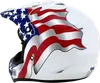 AFX Adult FX-17 Flag Helmet MX | 3XL 4XL | Black White Blue Red