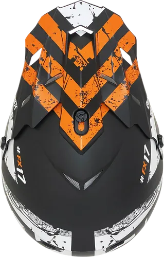 AFX Adult FX-17 Attack Helmet Full Face | 3XL 4XL | Black Orange Red Blue
